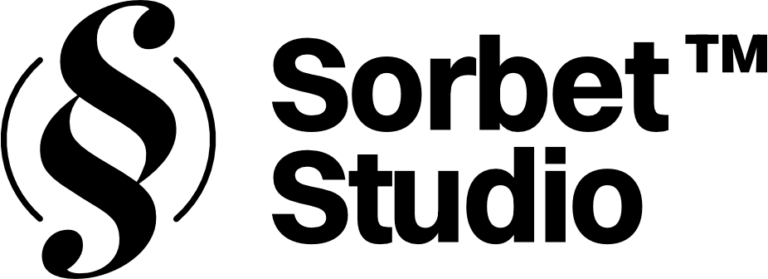 Black logo - with text